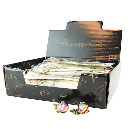 NECKLACE SPACE PENDANT