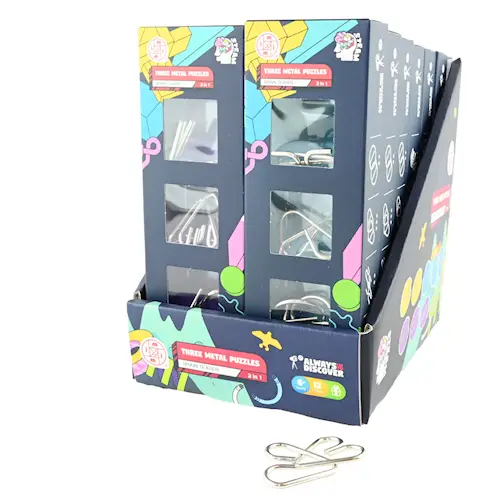 IQ PUZZLE METAL 3in1