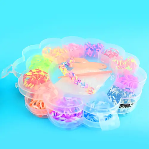 LOOM BANDS w TOOLS DIY 360pcs