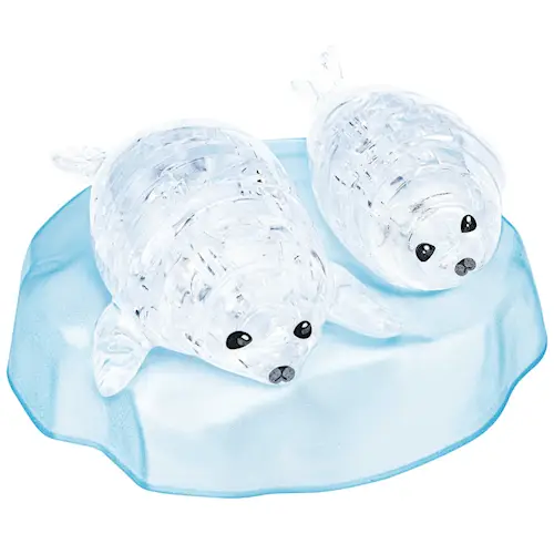 CRYSTAL PUZZLE BABY SEALS