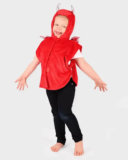 MINI CAPE RED DEVIL