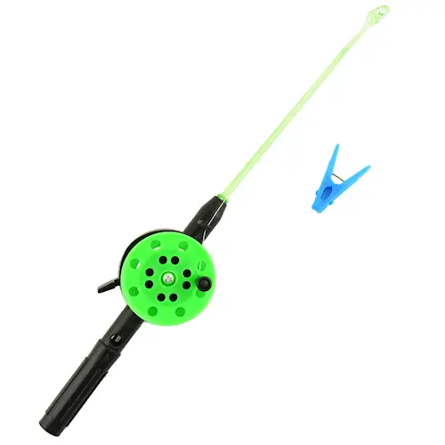 CRAB ROD w CLOTHSPIN