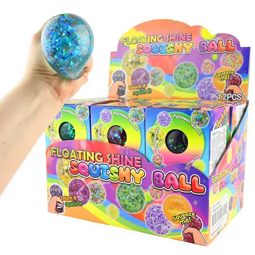 SQUEEZE BALL GLITTER