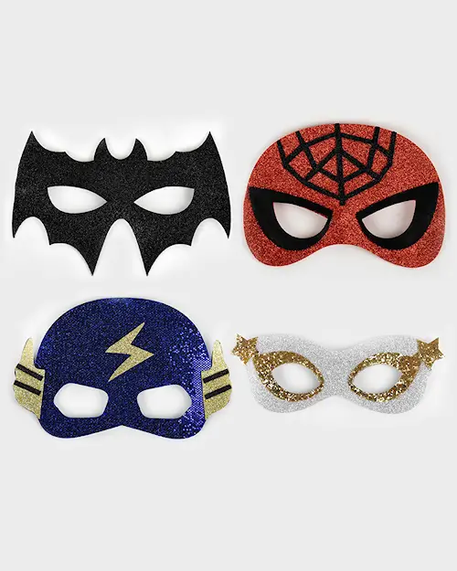 MASK GLITTER SUPERHERO