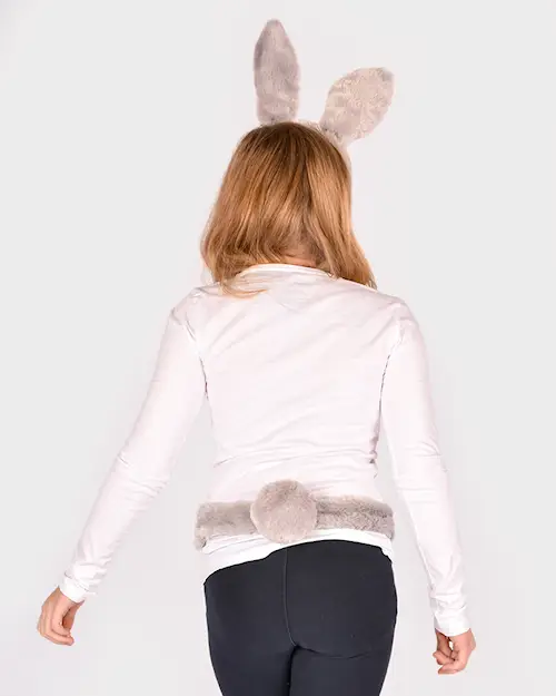 BUNNY EARS AND TAIL 2pcs one size