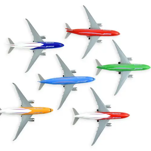 AIRPLANE SUPER JET w LIGHT AND SOUND B/O