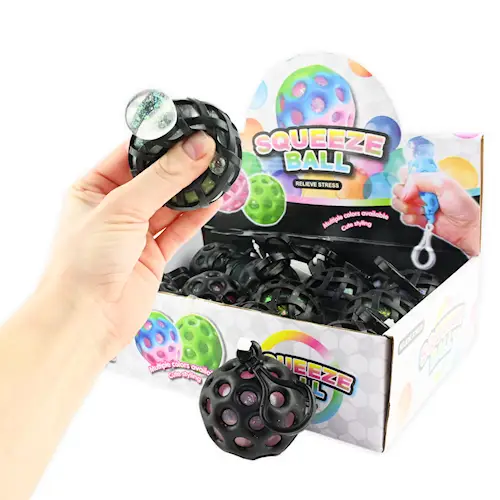 KEYRING SQUEEZE BALL