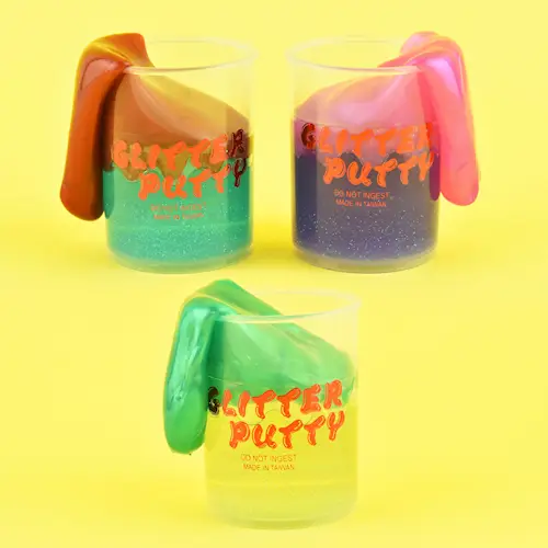 PUTTY TWO-TONE GLITTER/NEON 135g
