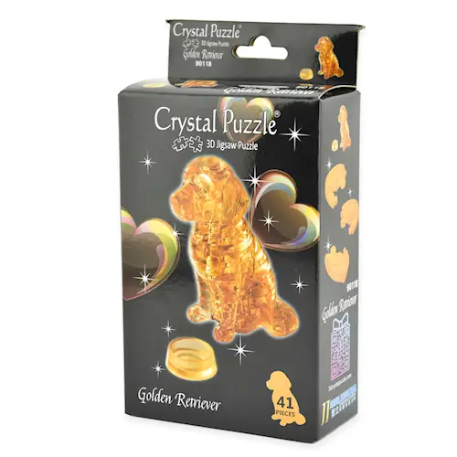 CRYSTAL PUZZLE DOG 41pcs