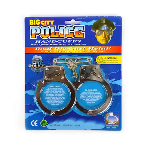 HANDCUFFS STEEL 3pcs