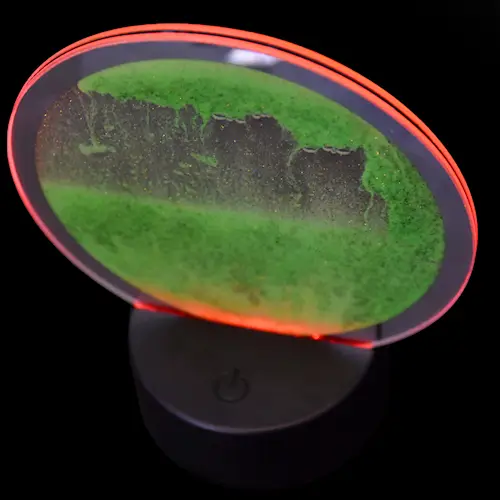 LAMP SAND PICTURE w LED B/O or USB input