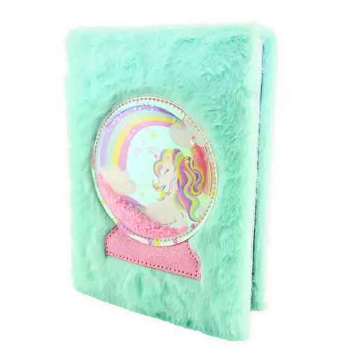NOTEBOOK FLUFFY UNICORN A5