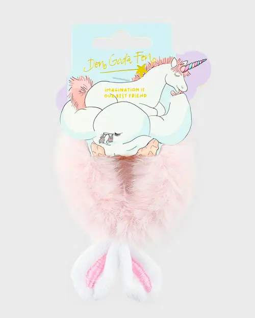 HAIR SCRUNCHIE PLUSH WITH RABBIT EAR