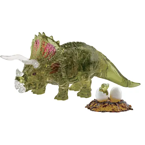 CRYSTAL PUZZLE TRICERATOPS 61pcs