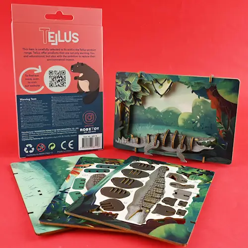 3D THEATRE PUZZLE CROCODILE