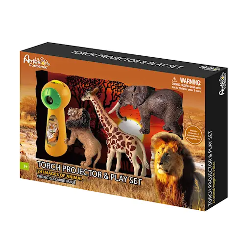 PROJECTOR ANIMAL PLAYSET B/O