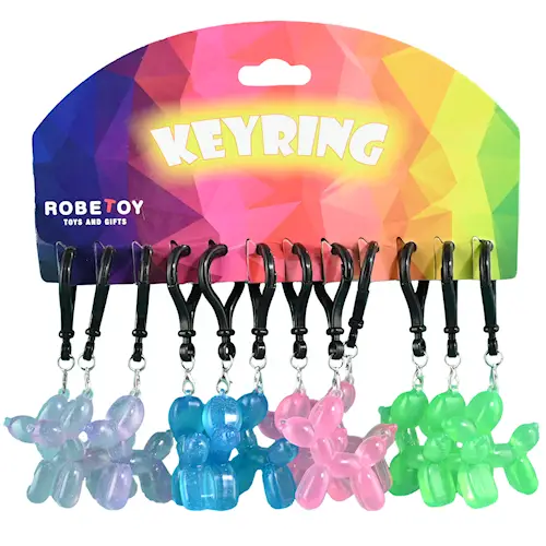 KEYRING BALLOON DOG