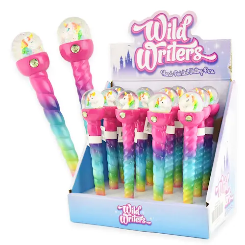 PEN UNICORN w GLOBE