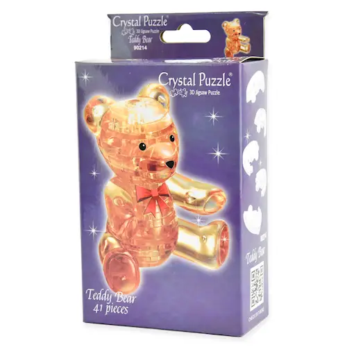 CRYSTAL PUZZLE BEAR 41pcs
