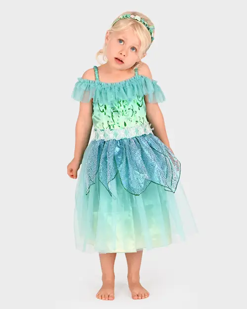 DRESS BUTTERFLY FAIRY w TIARA