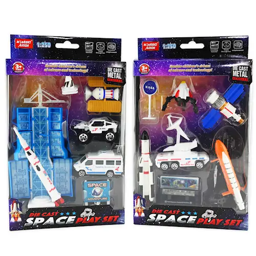 SPACE PLAYSET 8pcs