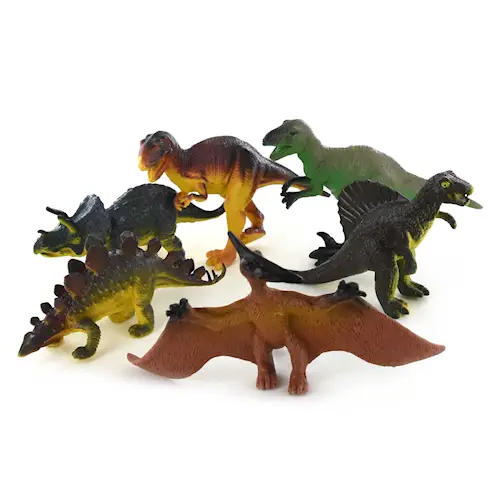 DINOSAUR BAG 6pcs