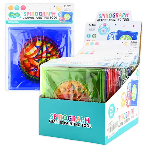 SPIROGRAPH PAINTING TOOL 4pcs