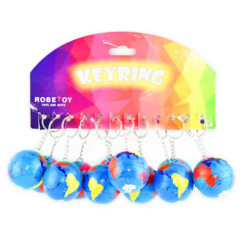 KEYRING GLOBE