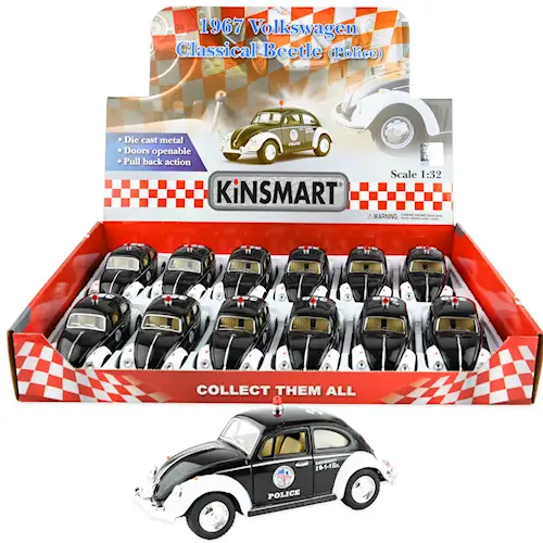 CAR VW 1967 POLICE pb 1:32