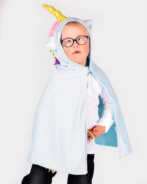 CAPE UNICORN BLUE RAINBOW