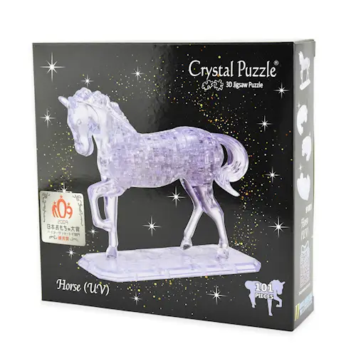 CRYSTAL PUZZLE HORSE 101pcs