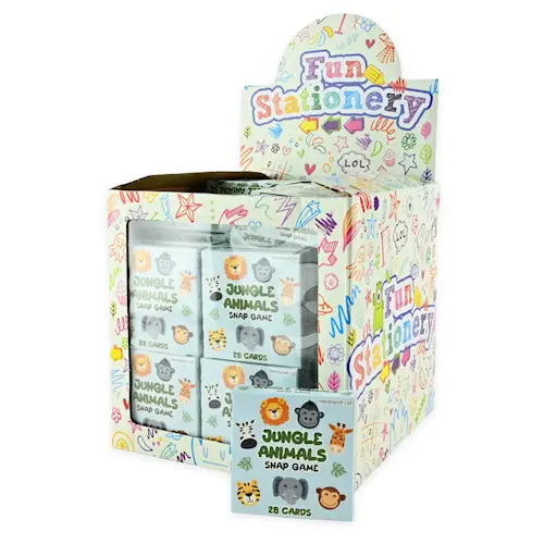 CARDS MINI JUNGLE SNAP GAME 28PCS