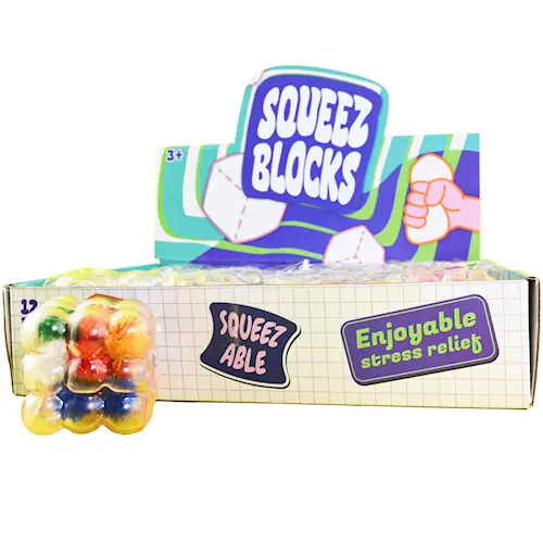 SQUEEZE CUBE POM-POMS 41g