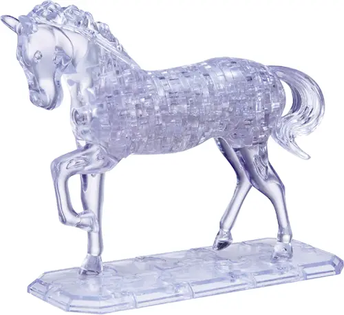 CRYSTAL PUZZLE HORSE 101pcs