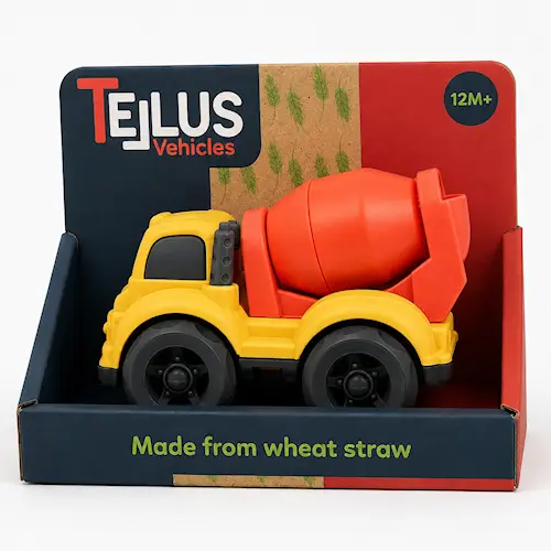 TRUCK w MIXER FRICTION BIOPLASTIC