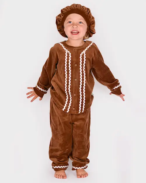 GINGERBREAD COSTUME 3pcs