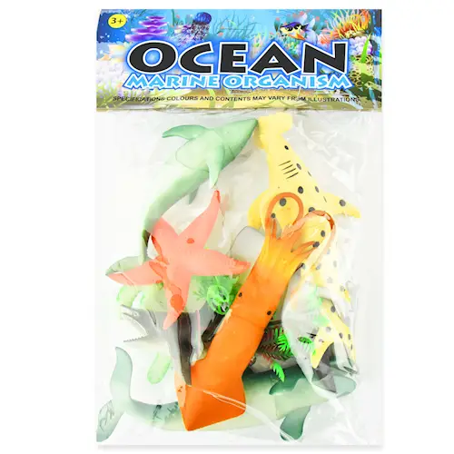 OCEAN ANIMAL SET 10pcs