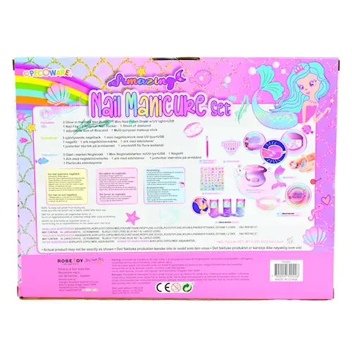 NAIL ART SET gid 9pcs