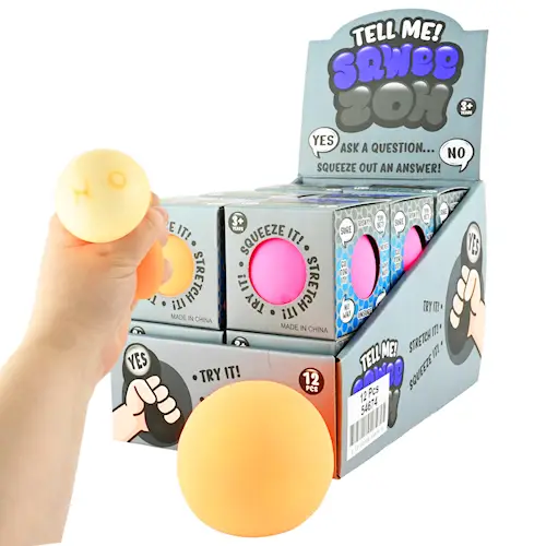 SQUEEZE BALL FORTUNE TELLER