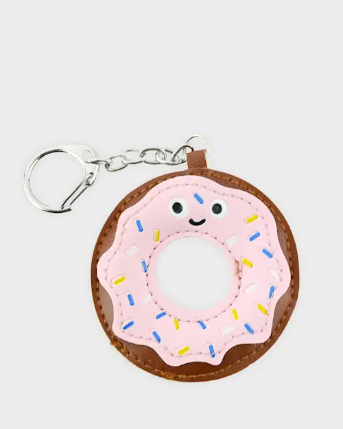 KEY-CHARM with DONUT- SMILEY