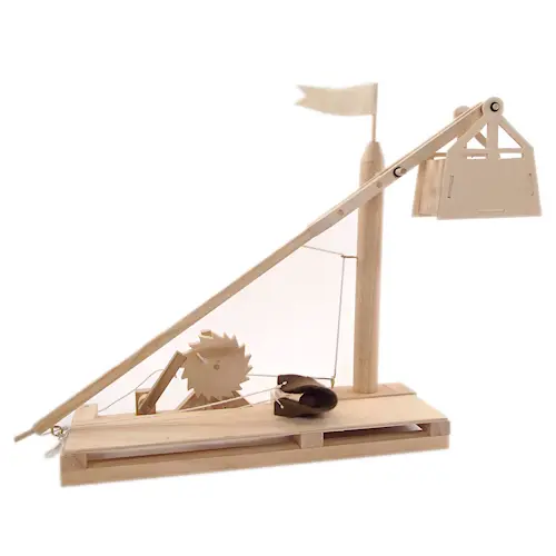 WOODEN DA VINCI TREBUCHET
