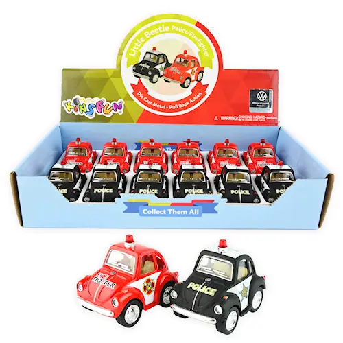 CAR BEETLE POLICE/FIREFIGHTER pb