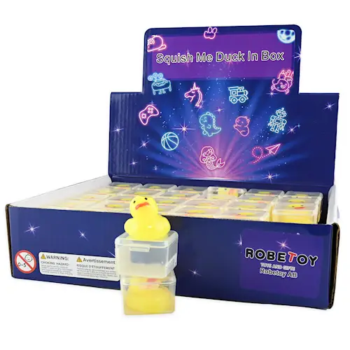 SQUISHY DUCK IN BOX