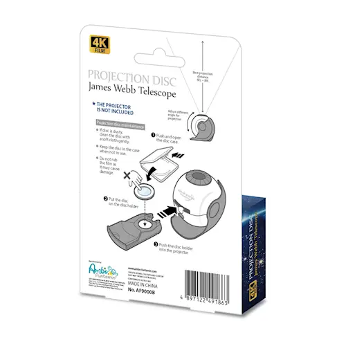 PROJECTOR JAMES WEBB TELESCOPE DISCS ONLY 4pcs