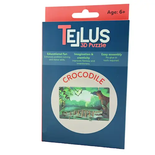 3D THEATRE PUZZLE CROCODILE