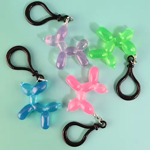 KEYRING BALLOON DOG