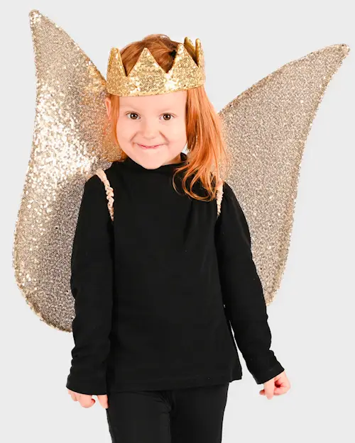 WINGS GOLDEN SEQUINS