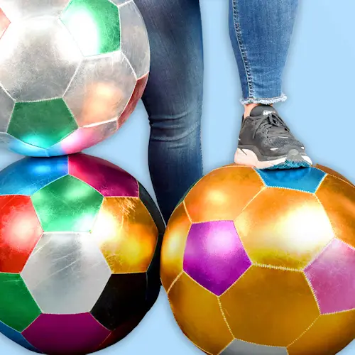 BALL BIG SOFT METALLIC UNPUMPED