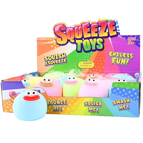 SQUEEZE BALL w FACE