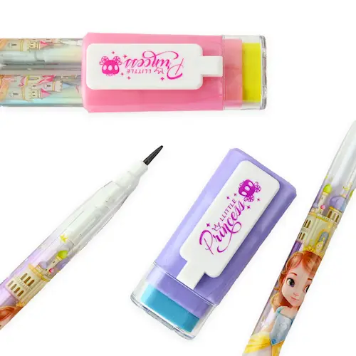 PENCIL NON-SHARPENING PRINCESS 2pcs
